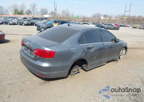 2014 Volkswagen Jetta 1.8T Se из США, поврежденный, VIN 3VWD17AJ9EM284051